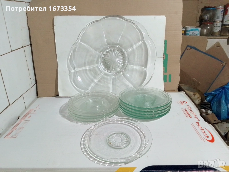 Севиз за торта  ,Чиний+голямо плато, снимка 1