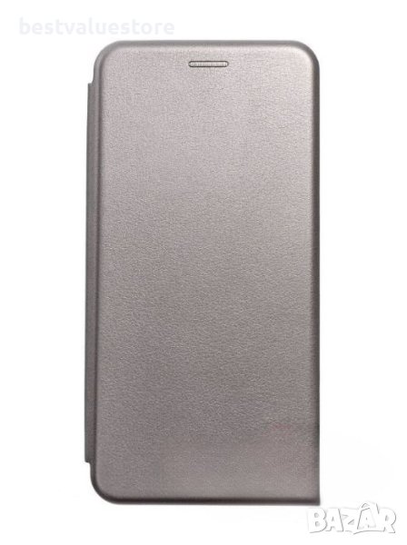 Самсунг Галакси Ес24 Калъф Тефтер Сив / Samsung Galaxy S24 Book Elegance Grey Case, снимка 1