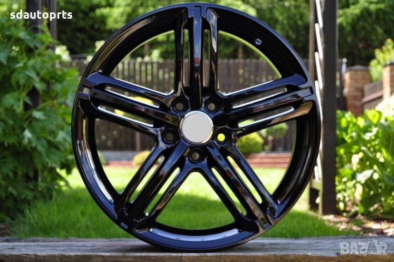 17" Джанти Ауди 5X112 Audi A4 B5 B6 B7 B8 B9 A6 C5 C6 C7 Q5 A8 D3 A2, снимка 1
