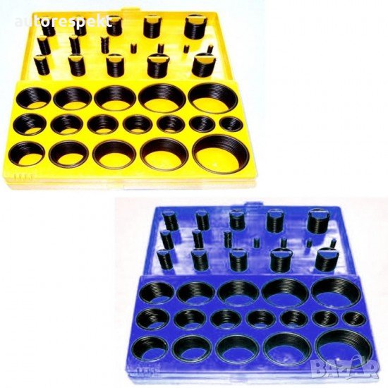 Гумени О пръстени 419 бр ,кутия О пръстени 419 части , снимка 1