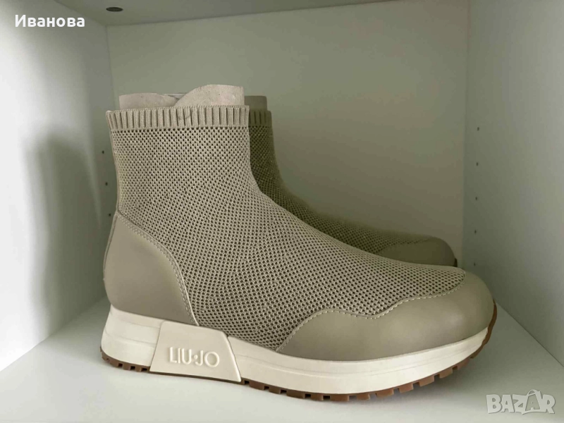 Liu Jo Високи сникърси. Маратонки. Чорап. Обувки. Кецове, снимка 1