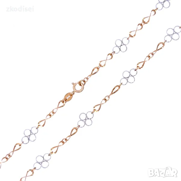 Златен синджир 3,01гр. 45,0см. 14кр. проба:585 модел:29958-6, снимка 1