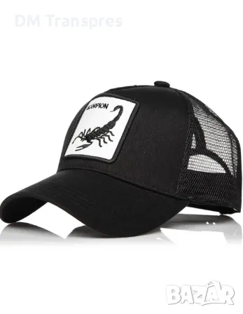 MBAPPE Scorpion Oficial Model GOORIN BROS Black Черна шапка Скорпион с Козирка, снимка 1