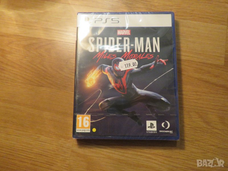 Игра за Ps5 - Spider-Man: Miles Morales - НОВА НЕРАЗПЕЧАТАНА - Игра за любителите на приключенията  , снимка 1