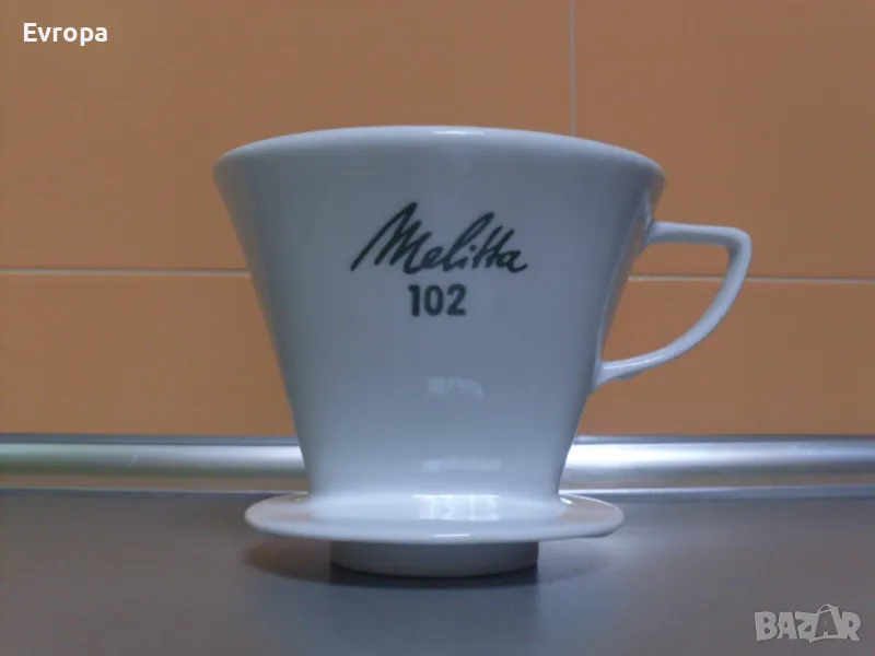 Стара колекционерска чаша- филтър за кафе., снимка 1