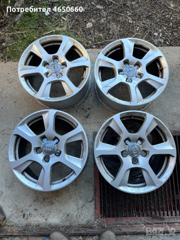 16 цолови алуминиеви джанти за Ауди А4, снимка 1