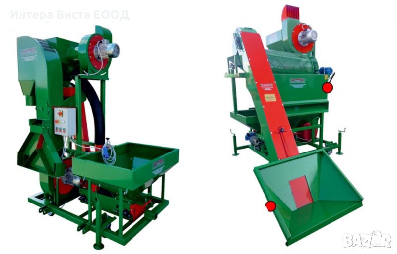 Почистваща машина за лешници, бадеми и др, снимка 1