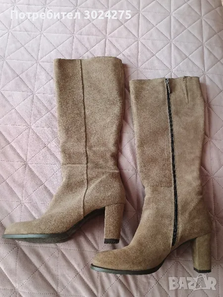 Велурени ботуши, снимка 1