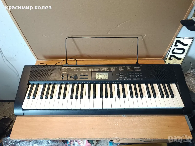 синтезатор "CASIO CTK-1150", снимка 1