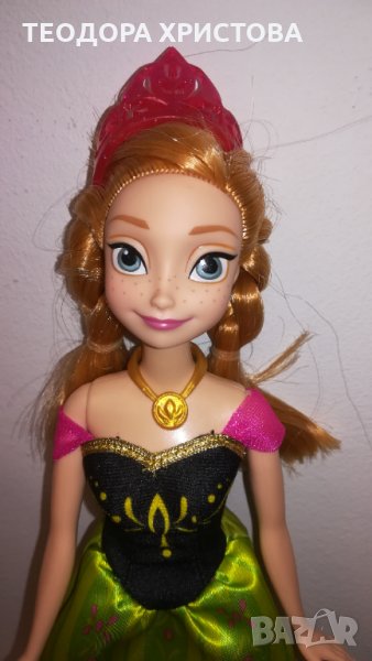 25лв - Кукла Princess Anna/Frozen - използвана, но в отлично състояние, снимка 1