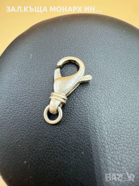 Сребърна закопчалка, снимка 1