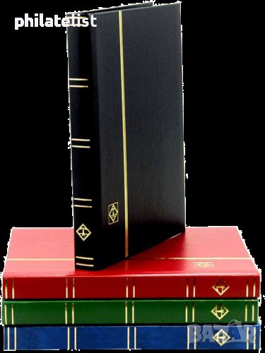 Leuchtturm - албум за марки Basic 16 бели листа / 32 страници формат А5 зелен, снимка 1