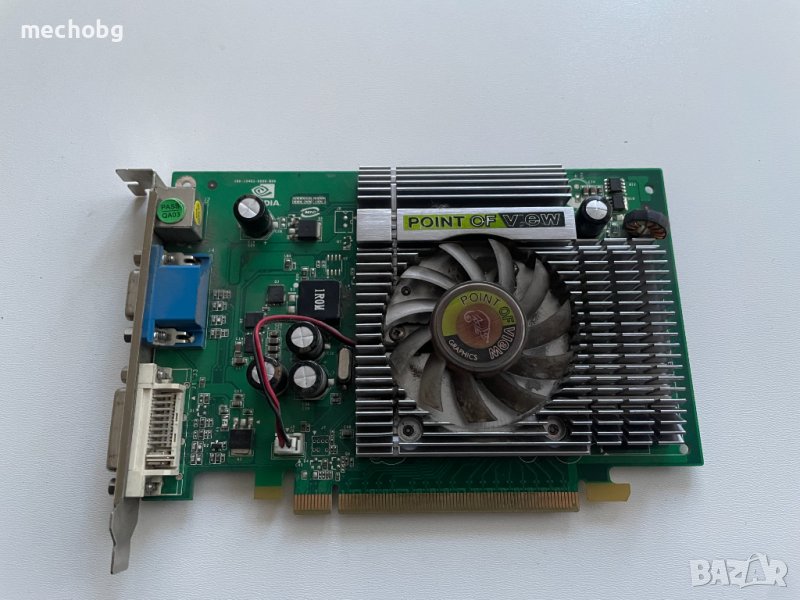 Видеокарта POINT OF VIEW GEFORCE 8500GT 256MB, снимка 1