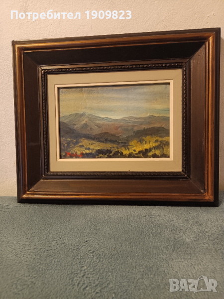 Стара маслена картина , снимка 1