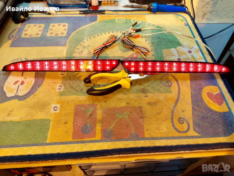 LED Стопове/Габарити за Mazda 3 (BL) 2009-2013 - Комплект, снимка 1