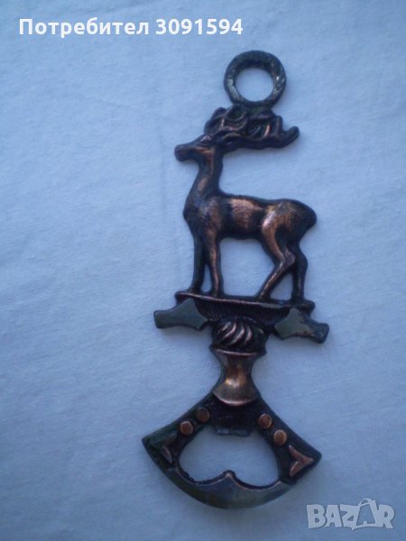  стара  колекционерска Отварачка елен, снимка 1