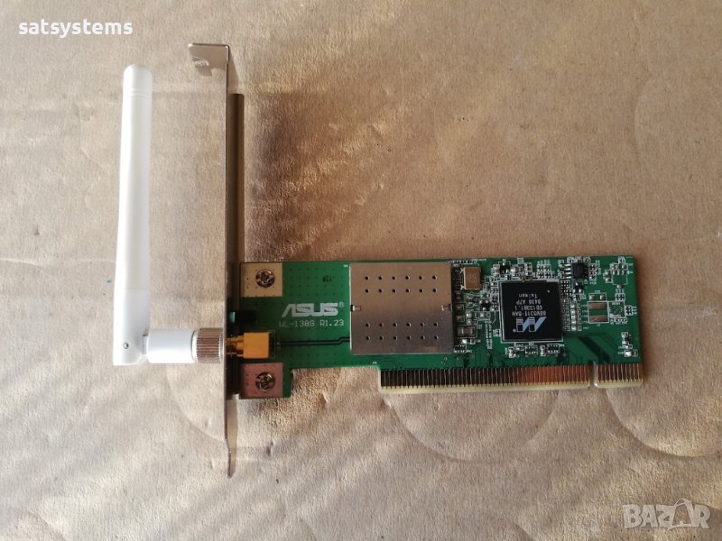 Asus WL-138G R1.23 WiFi Adapter Card PCI, снимка 1
