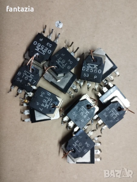 Оригинални транзистори 2SD2560  2SB1647 2560 1647, снимка 1