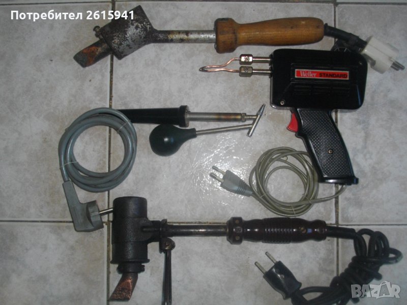 350W/300W/100W-Поялник Старо Качество-Реотан/Индукция/60W Вакуум Помпа Поялник-WELLER/BARTREL-Герм., снимка 1