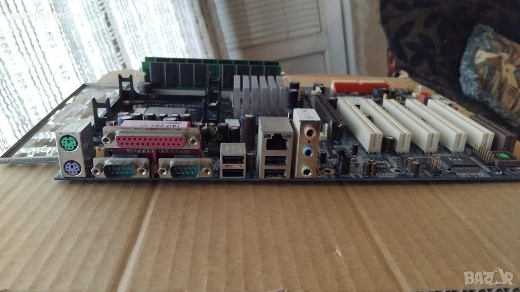 Дънна платка Jetway 865PEDAP Socket 478 CPU+FAN+RAM, снимка 1