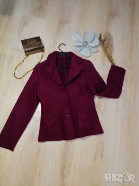 Дамко сако от букле, 100% вълна, снимка 1