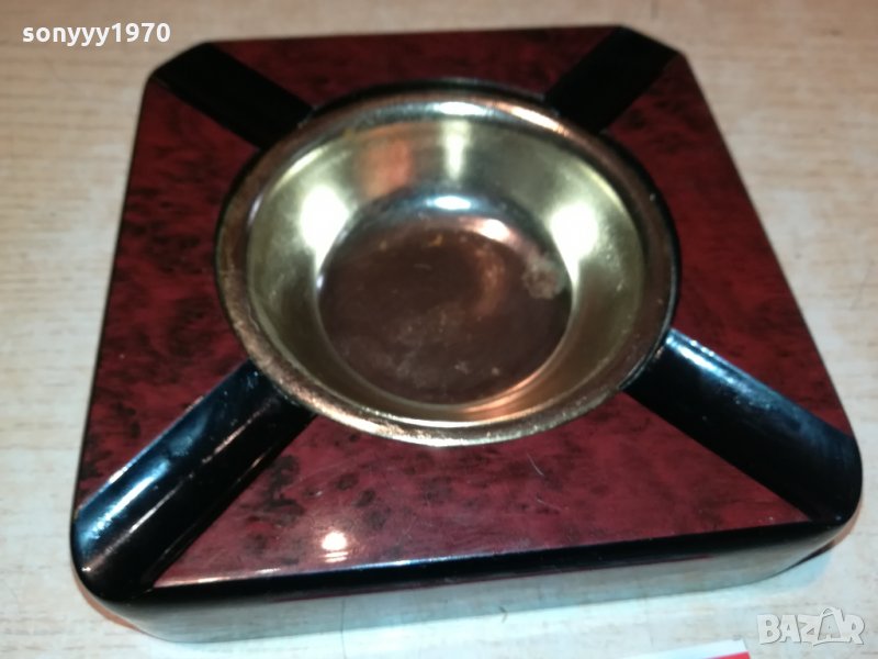 ПОРЪЧАН-ПЕПЕЛНИК-МАХАГОН И ЗЛАТО 1610211843, снимка 1