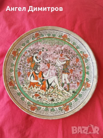 Стара керамика чиния Гърция 