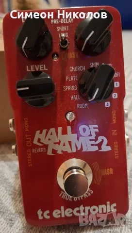 TC Electronic Hall of Fame 2 Reverb – като нов