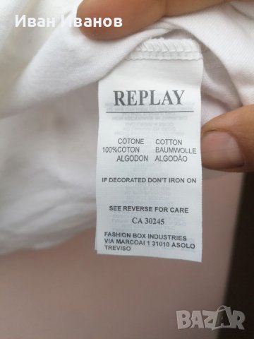 REPLAY  - UHS  оригинална блуза  размер  М , снимка 5 - Блузи - 38727857