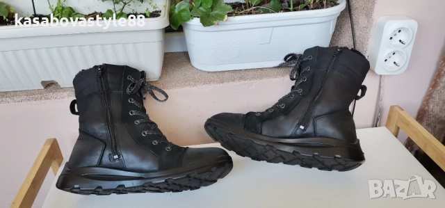 Ботуши Ecco Gore-tex 40н.Естествена кожа , снимка 12 - Дамски ботуши - 52390188