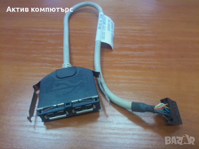 Кабел FOXCONN USB 2port Internal IBM Lenovo A50 M42 8305 FRU 49P4365 48P6562, снимка 2 - Кабели и адаптери - 30167173