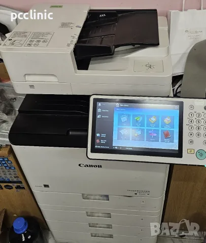 ЗА ЧАСТИ принтер Canon image RUNNER ADVANCE C256i II | проблем консумативи | цветен лазерен, снимка 2 - Принтери, копири, скенери - 56118121