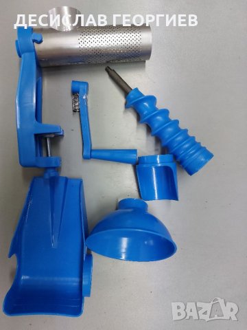 Румънска машинка за мелене на домати и плодове с отделяне на люспите и семките, снимка 5 - Други стоки за дома - 22196255