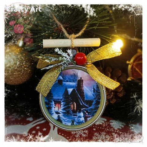 Коледни играчки за елха с късметче, снимка 5 - Коледни подаръци - 51956508