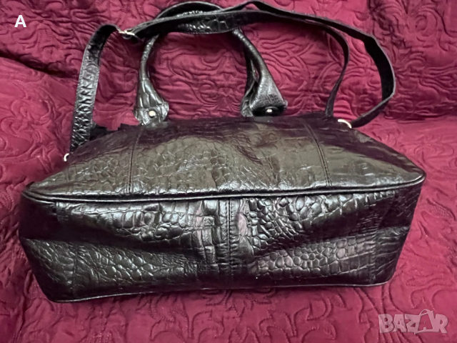 Дамска чанта естествена кожа , снимка 5 - Чанти - 34879472