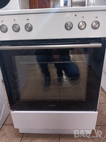 Свободно стояща печка с керамичен плот Asko с две години гаранция!, снимка 7 - Печки, фурни - 53104062