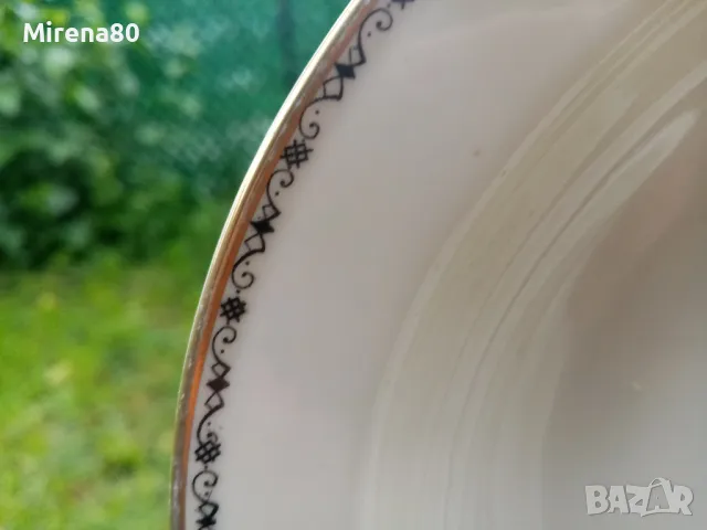 Швейцарски порцелан, снимка 2 - Чинии - 50422032