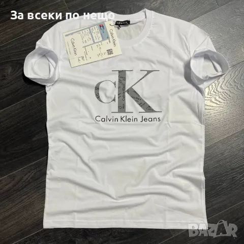 Calvin Klein Дамска тениска👚👕Мъжка блуза с къс ръкав Келвин Клайн Код A373, снимка 2 - Тениски - 48468219
