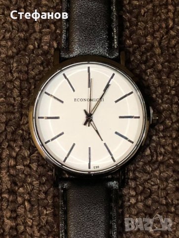 Мъжки часовник с бял циферблат, снимка 3 - Мъжки - 31424821