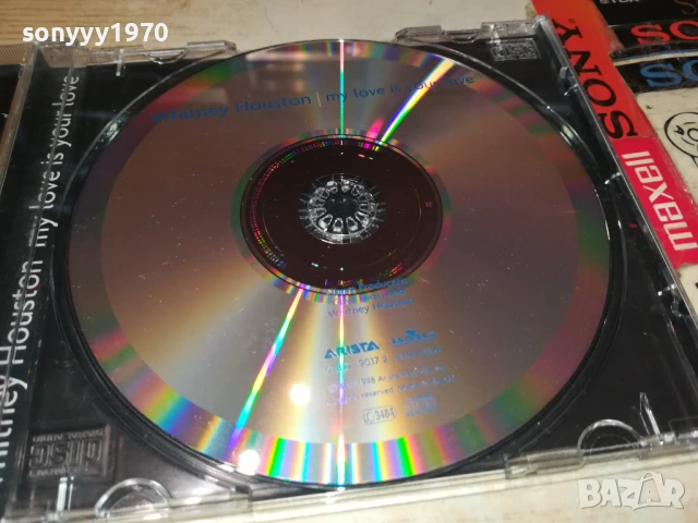 WHITNEY HOUSTON CD 1308250939, снимка 5 - CD дискове - 51348340