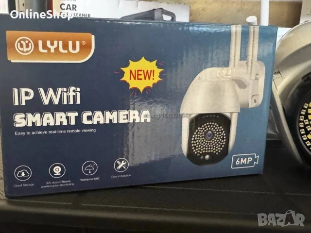 ПРОМО!!! Водоустойчива WIFI FULL HD 68 LED 320° въртяща се камера, снимка 5 - Друга електроника - 53130303