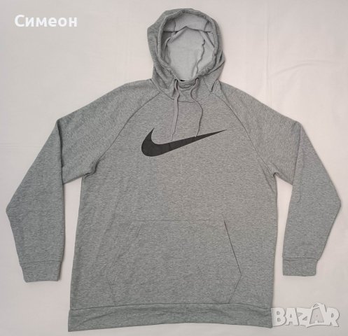 Nike DRI-FIT Hoodie оригинално горнище L Найк спорт суичър, снимка 1 - Спортни дрехи, екипи - 39197680