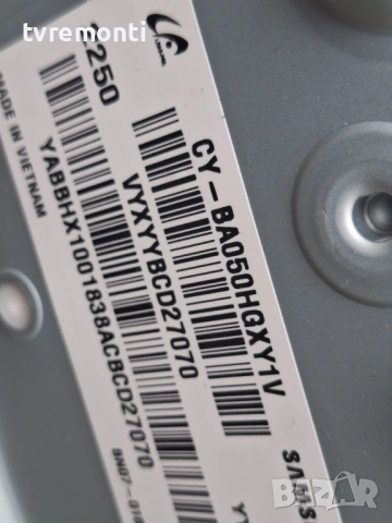 POWER BOARD, 3IN1 Kant-Su2e 50/55 inch, for, Samsung модел UE50AU7172U 50inc DISPLAY CY-BA050HGXY1V, снимка 4 - Части и Платки - 53923466