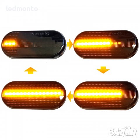 Лед Мигачи Seat Ibiza , Тунинг LED мигачи за Leon сеат толедо SEAT Cordoba, снимка 2 - Части - 37733532