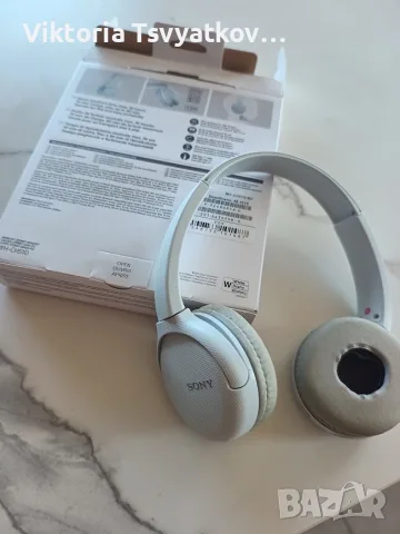 Безжични слушалки Sony WH-CH510 – бели, снимка 5 - Безжични слушалки - 55778692