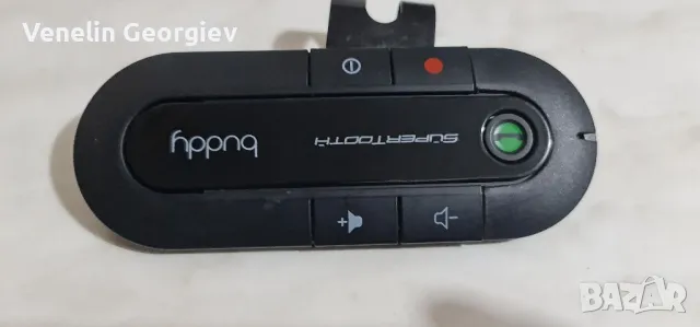 Безжичнен трансмитер за автомобил SuperTooth BUDDY-Bluetooth за сенника., снимка 2 - Слушалки, hands-free - 47708351