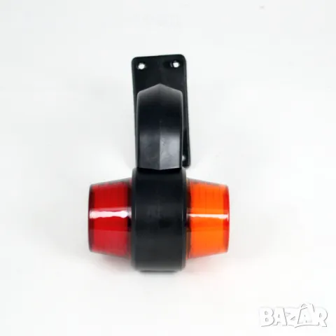 1 брой Maxi габарит, криво ЛЕД/LED рогче НЕОН светлина, червено/жълто, 24V, снимка 3 - Аксесоари и консумативи - 48651669