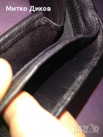 Италиански портфейл 125х100мм естествена кожа с много прегради за карти-документи, снимка 9 - Портфейли, портмонета - 37908425