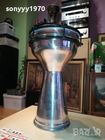 ГОЛЯМА ИНОКСОВА ТАРАМБУКА 40Х22СМ 1011221948, снимка 12 - Ударни инструменти - 38629532