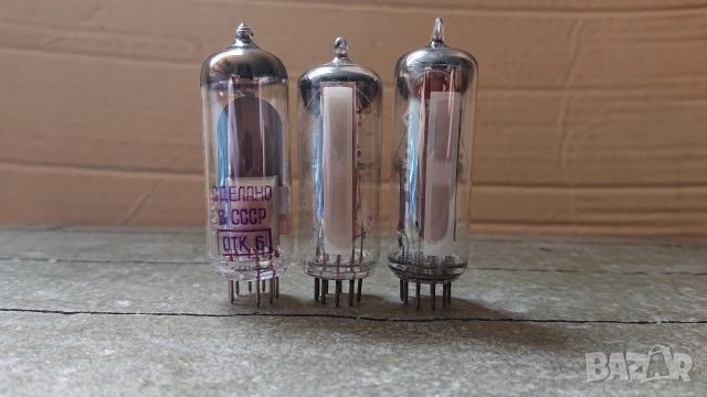 Радиолампи 6Е1П, RFT, TELEFUNKEN - EM84. , снимка 2 - Ресийвъри, усилватели, смесителни пултове - 54286424